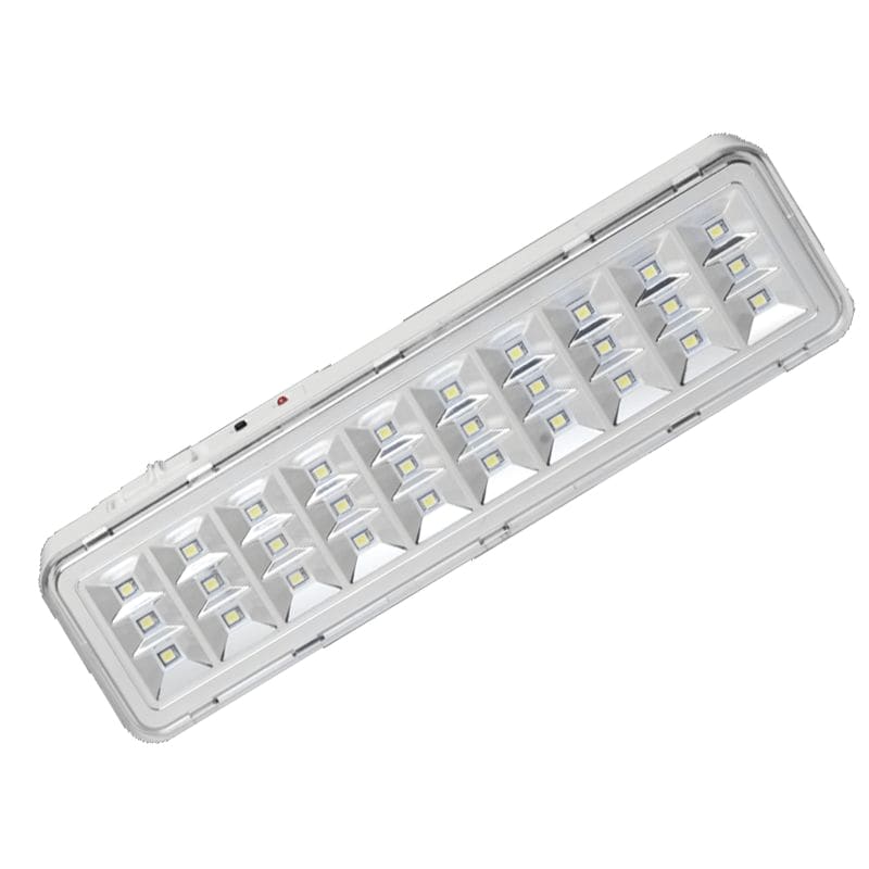 LUZ DE EMERGENCIA 30 LEDS 3/6HS 120LM BATERIA LITIO REEMPLAZABLE - ALIC