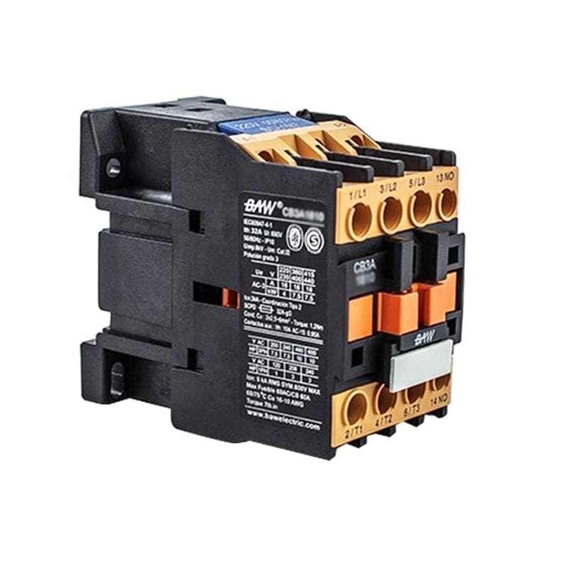 CONTACTOR 3P 5.5KW 12A 1NA 220VCA  - BAW