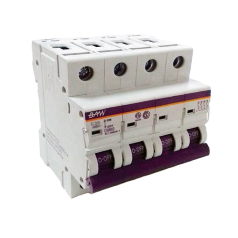 LLAVE TERMOMAGNETICA 4X10 AMP.  - BAW