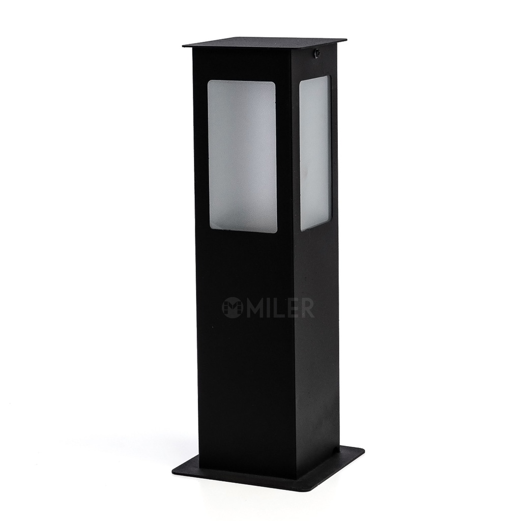 FAROLA MARCA SENDERO DE HIERRO NEGRO 40CM ALTO  - FERROLUX