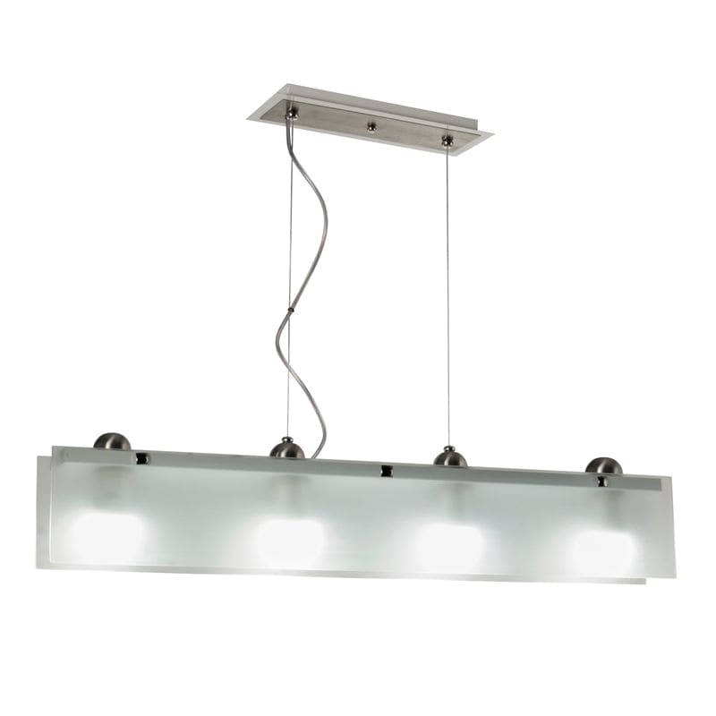 COLGANTE SEVILLA VIDRIO 4 LUCES 87X14X9  - FERROLUX
