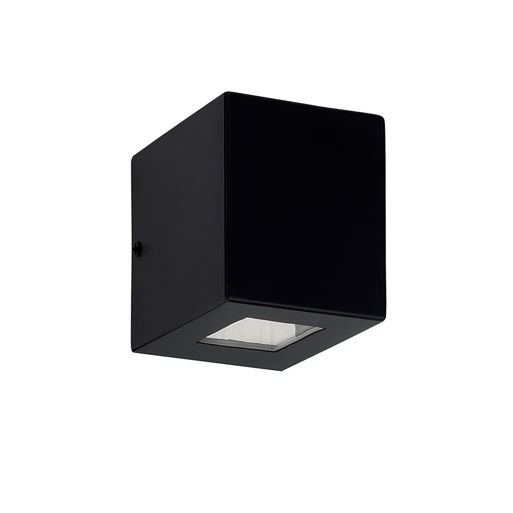 DIFUSOR BIDIRECCIONAL CUADRADO 1 LUZ G9 NEGRO - SAN JUSTO