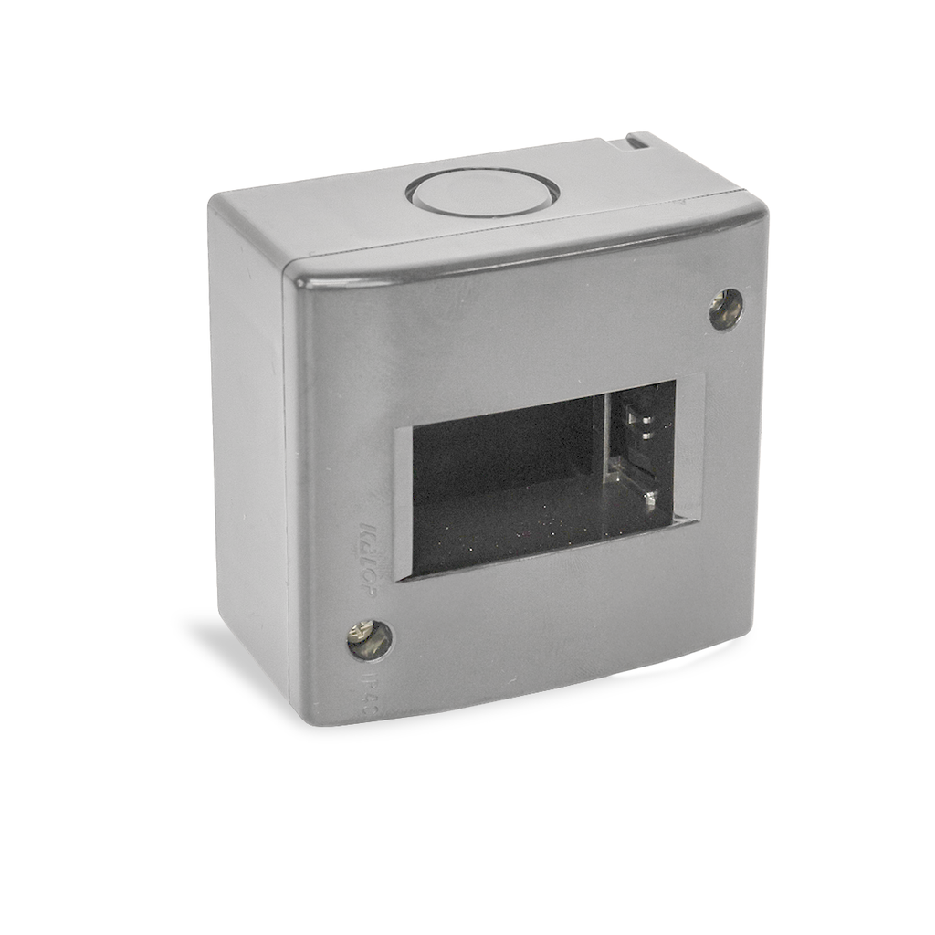 CAJA SIGMA 1 MODULO SOBREPONER IP40 GRIS - KALOP