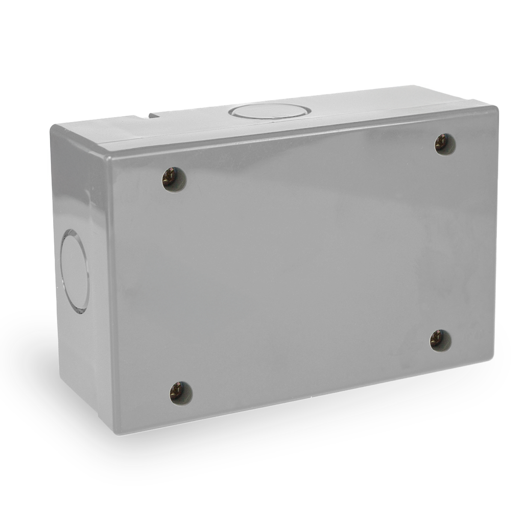 CAJA SIGMA 4 MODULOS CIEGA SOBREPONER IP40 GRIS - KALOP