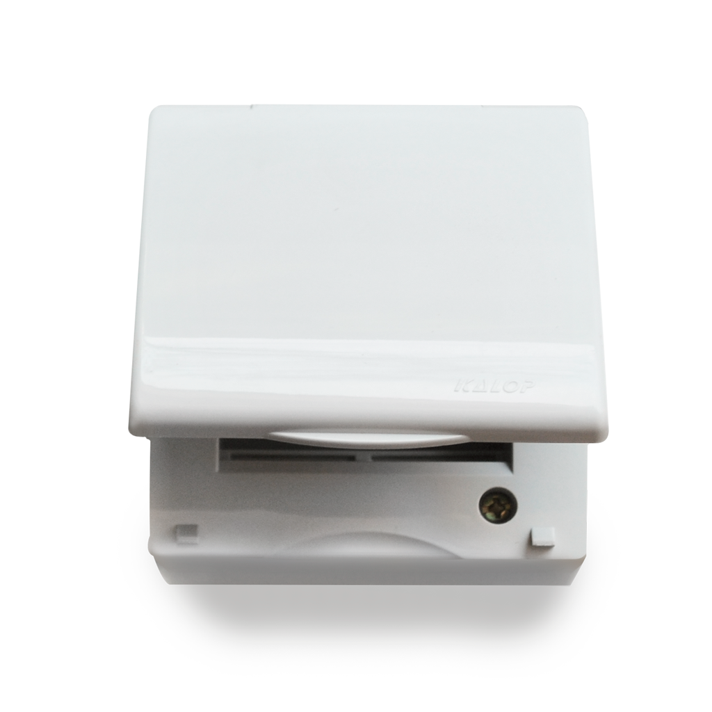 CAJA SIGMA 2 MODULOS SOBREPONER CON TAPA CIEGA IP55 GRIS - KALOP