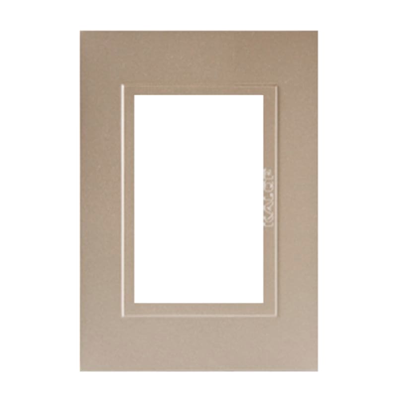 TAPA ZEN METAL 3 MODULOS ORO - KALOP