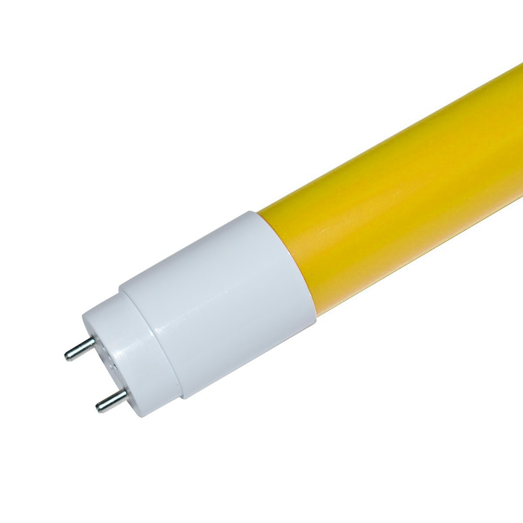 TUBO LED PVC 18W 120CM COLOR AMARILLO - LIGHTLION