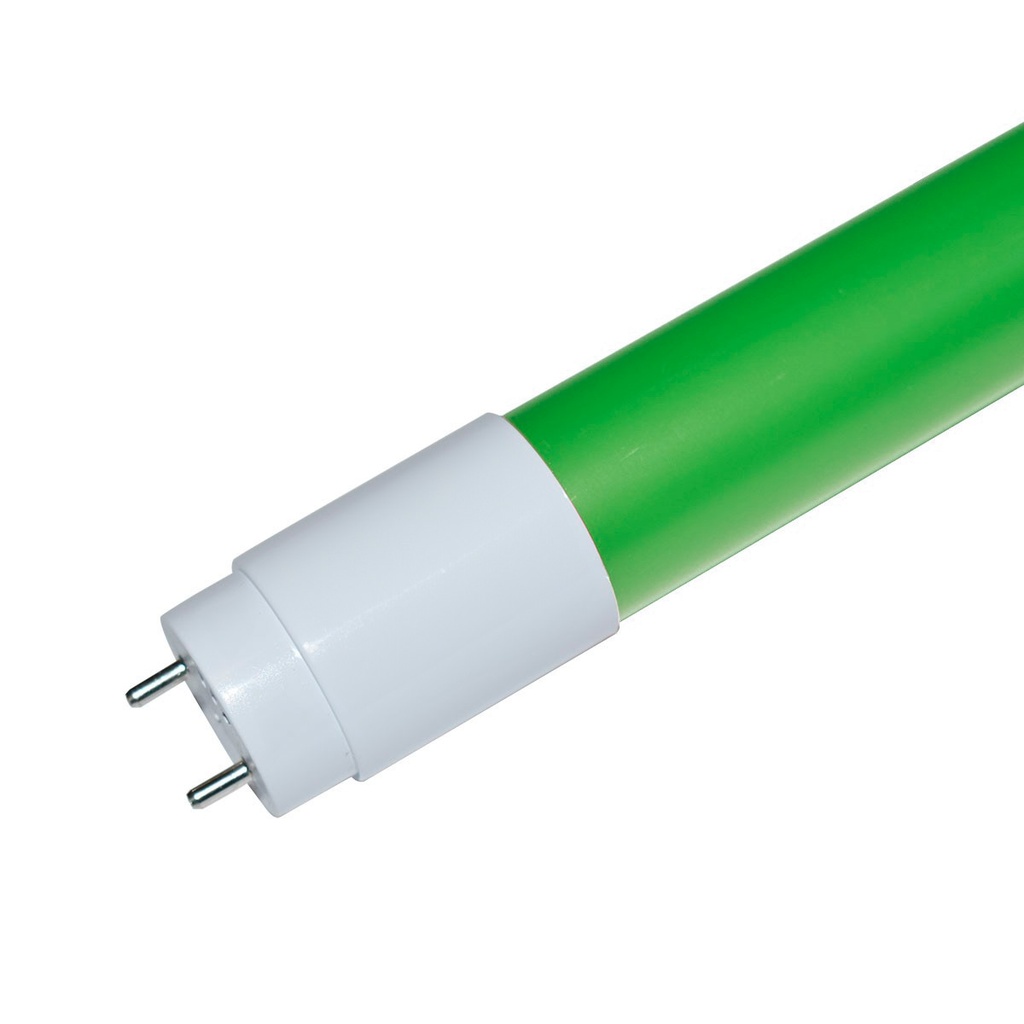 TUBO LED PVC 18W 120CM COLOR VERDE - LIGHTLION
