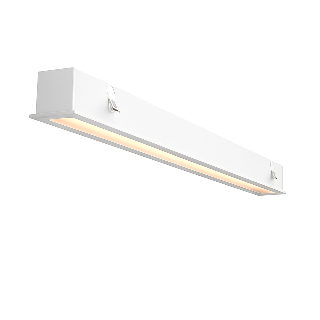 LINE 1200 EMBUTIDO LINEAL 1X18W PARA TUBO LED BLANCO - SPOTSLINE