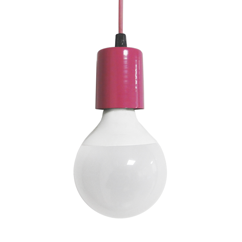 COLGANTE CAPUCHON SIMPLE COLOR ROSA PASTEL.  - SPOTSLINE
