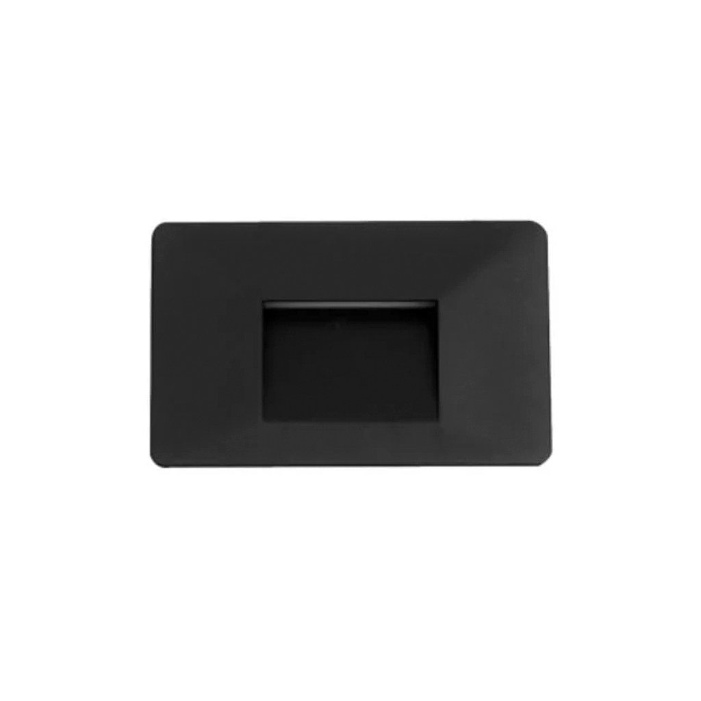 APLIQUE DE PARED LED 2W LUZ DIA-NEUTRA-CALIDA WALK NEGRO - 180° ILUMINACIÓN