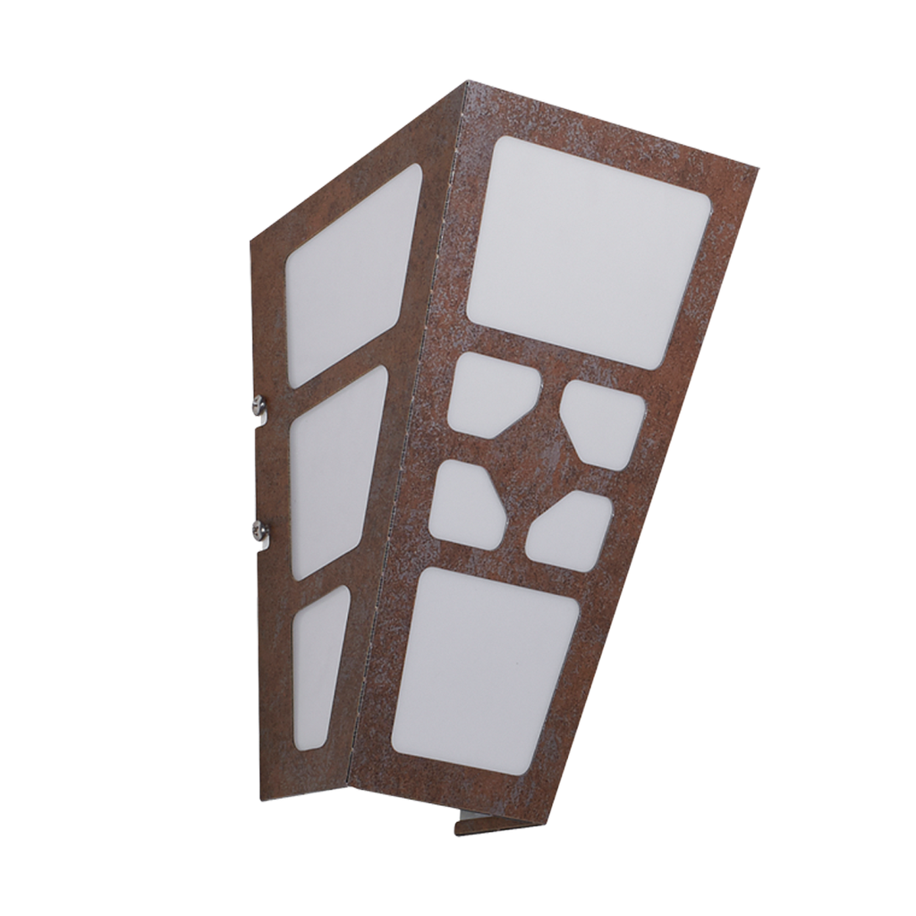 APLIQUE DE PARED 1 LUZ G9 SAVONA OXIDO - FERROLUX