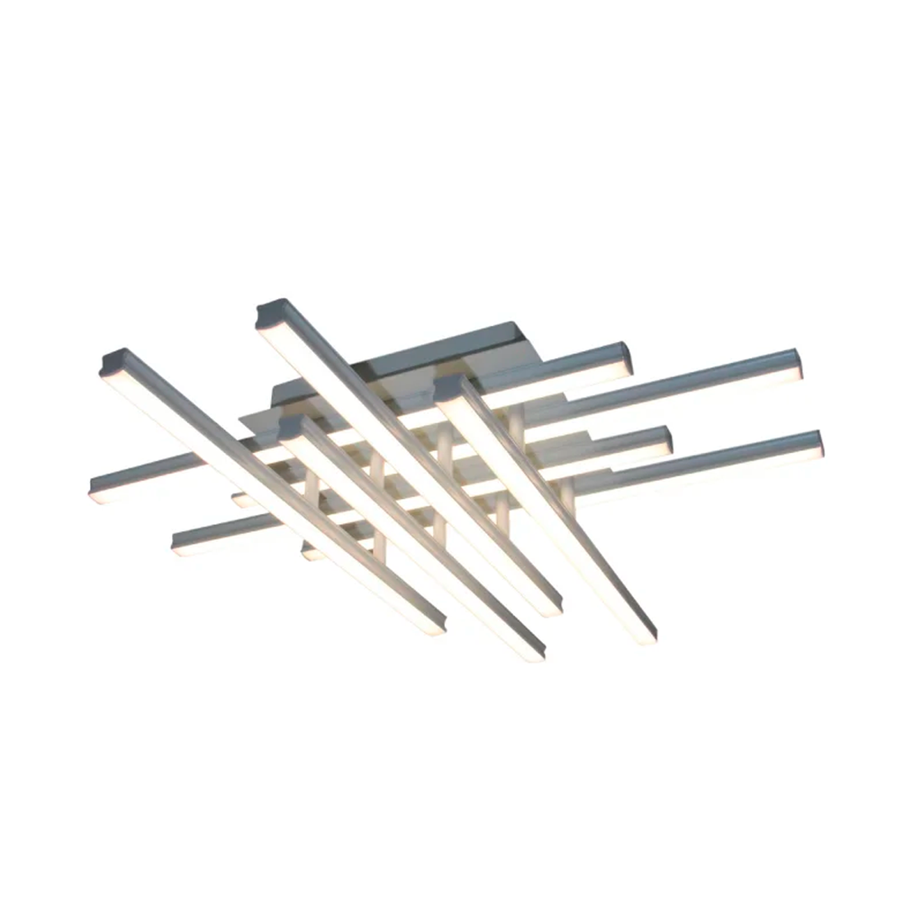 APLIQUE DE TECHO LED 52W LUZ CALIDA MARTIN BLANCO - 180 ILUMINACION