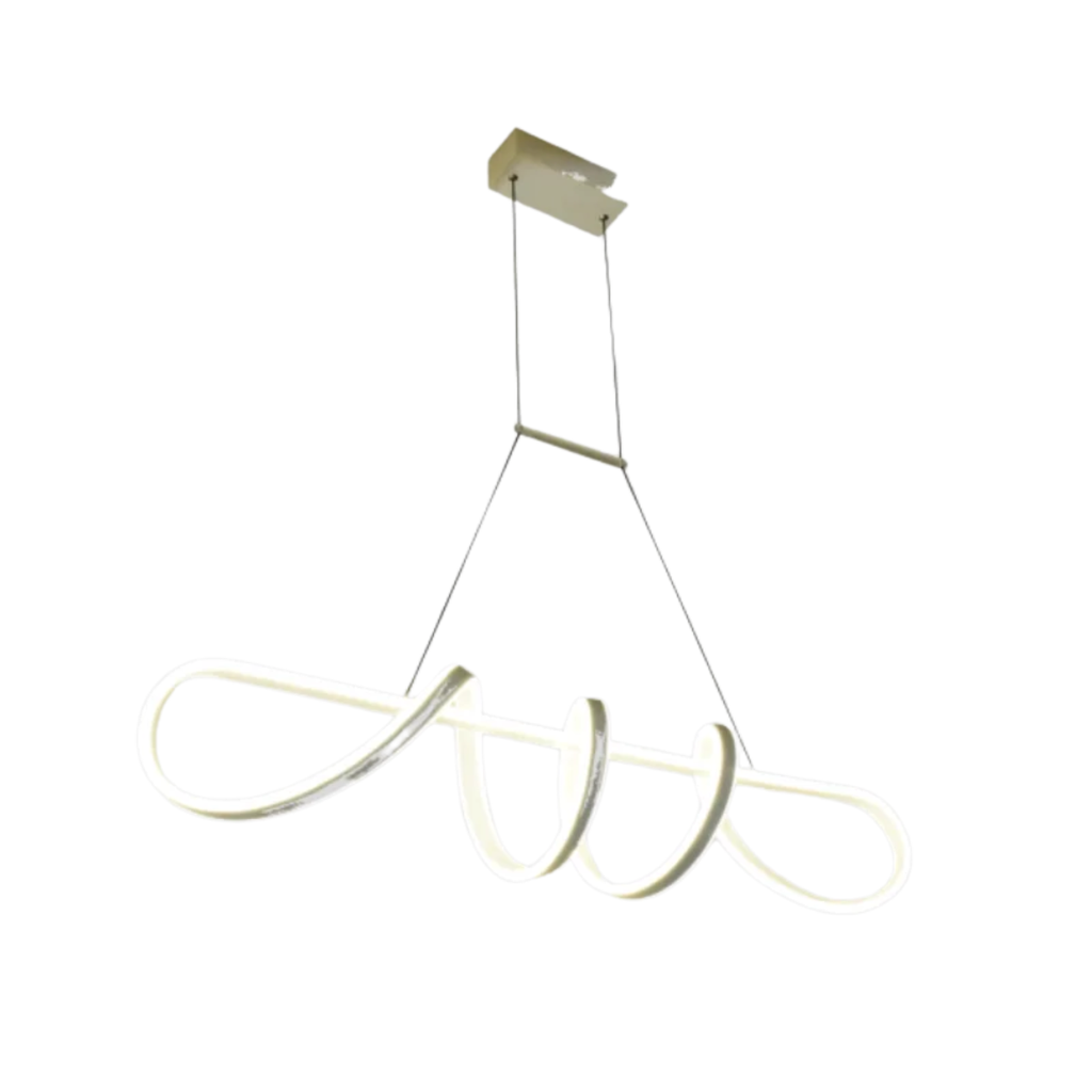 COLGANTE LED 83W LUZ DIA/NEUTRA/CALIDA TREVOR BLANCO - 180 ILUMINACION