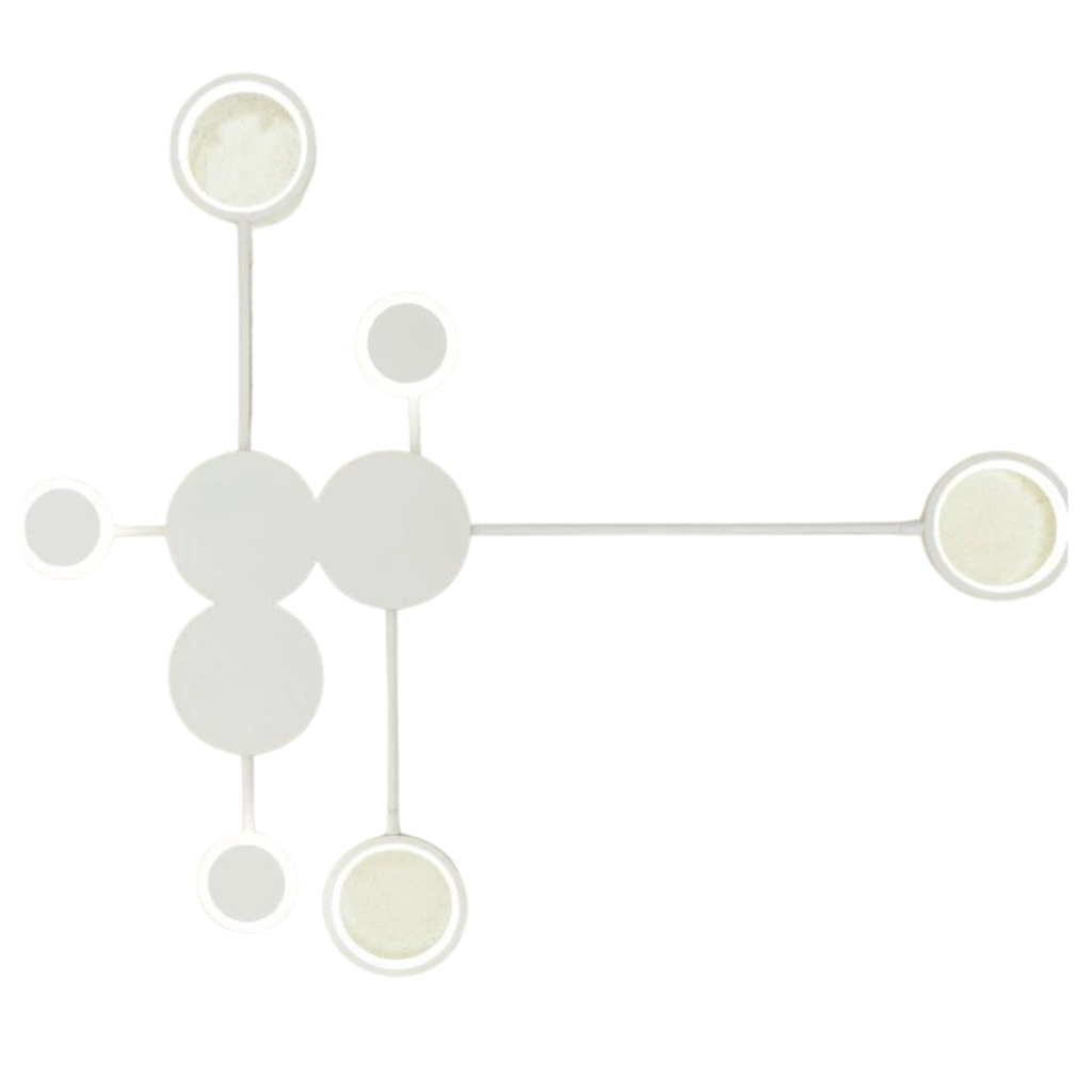 APLIQUE LED 36W LUZ DIA/NEUTRA/CALIDA ART NEO BLANCO - 180 ILUMINACION