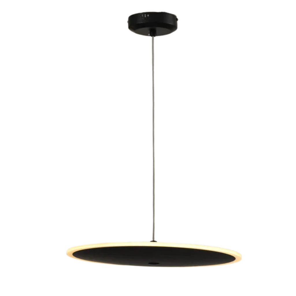 COLGANTE LED 36W LUZ CALIDA BERCO L NEGRO - 180 ILUMINACION