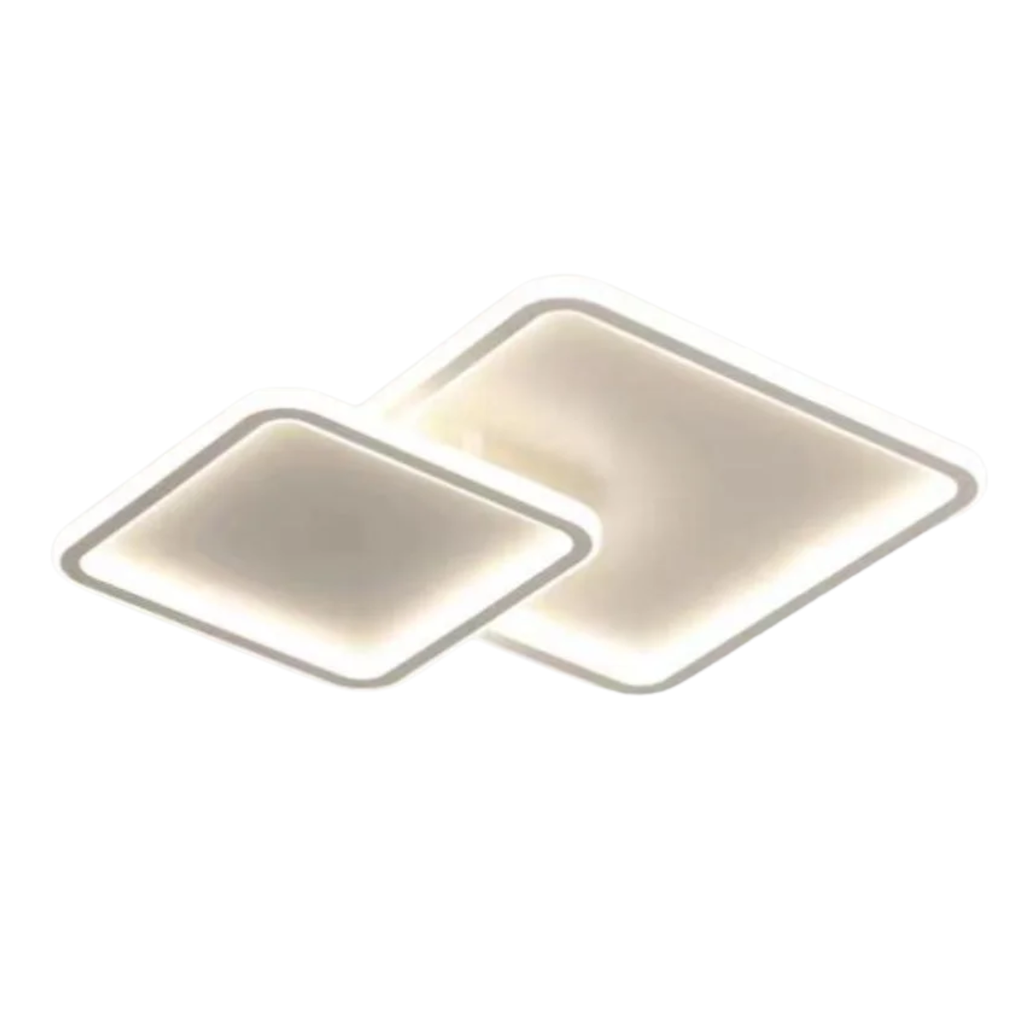 APLIQUE DE TECHO LED 54W LUZ DIA/NEUTRA/CALIDA TEXTON BLANCO - 180 ILUMINACION