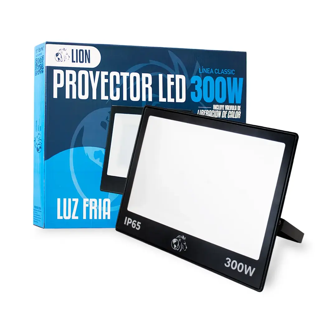 PROYECTOR REFLECTOR LED 300W LUZ DIA - LIGHTLION