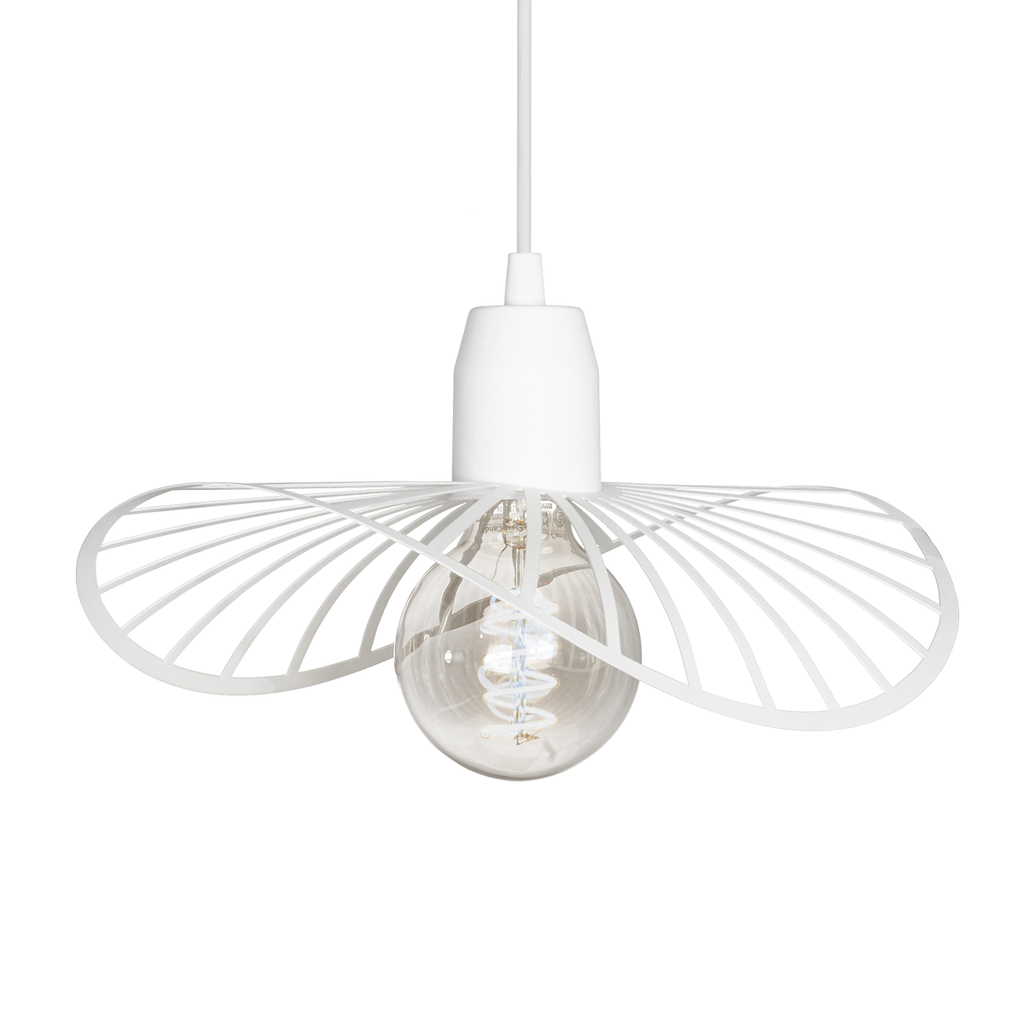 COLGANTE POTENZA 1 LUZ E27 30CM BLANCO - FERROLUX