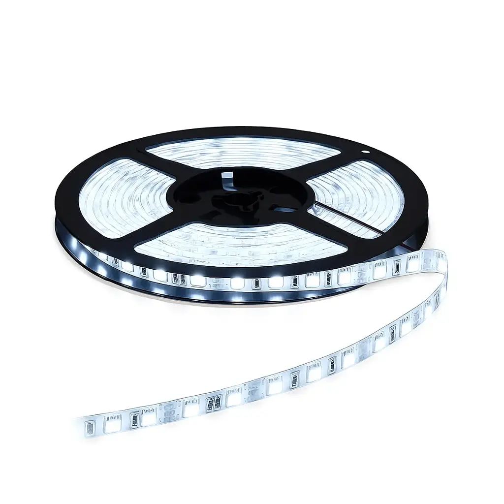TIRA LED CON ACCESORIOS 220V LUZ DIA (X 20 MTS) - CANDELA
