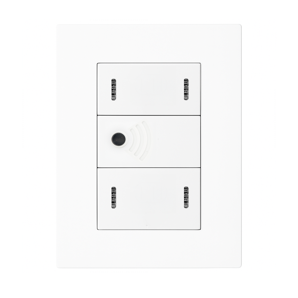 LLAVE ARMADA 1 PUNTO SMART 2 SALIDAS + 2 PUNTOS COMBINADOS BLANCO - KALOP