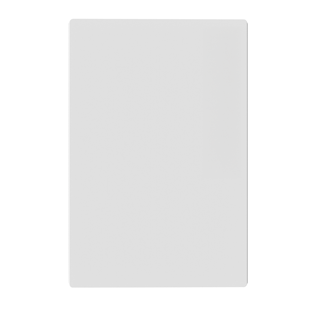 TAPA CIEGA RECTANGULAR BLANCO MILAN BASTIDOR METALICO - MACROLED