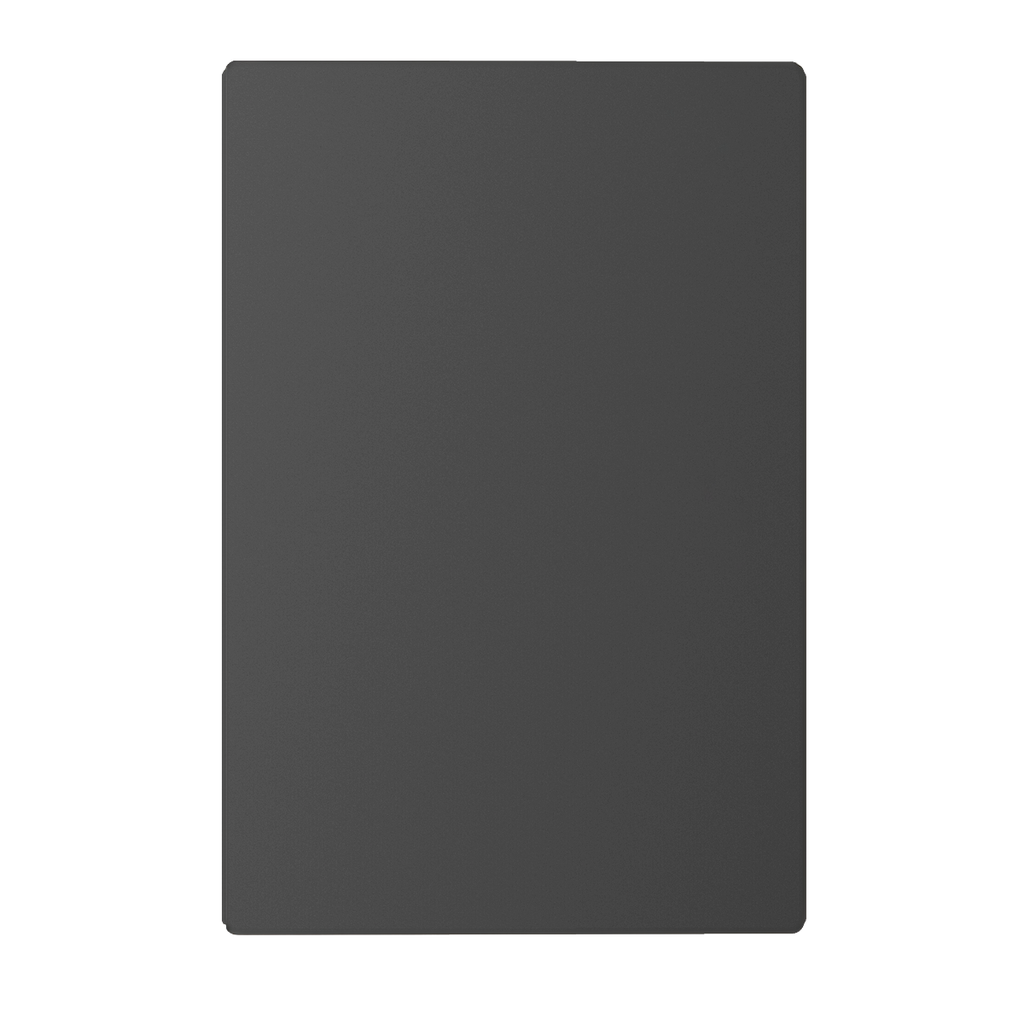 TAPA CIEGA RECTANGULAR GRIS MILAN BASTIDOR METALICO - MACROLED