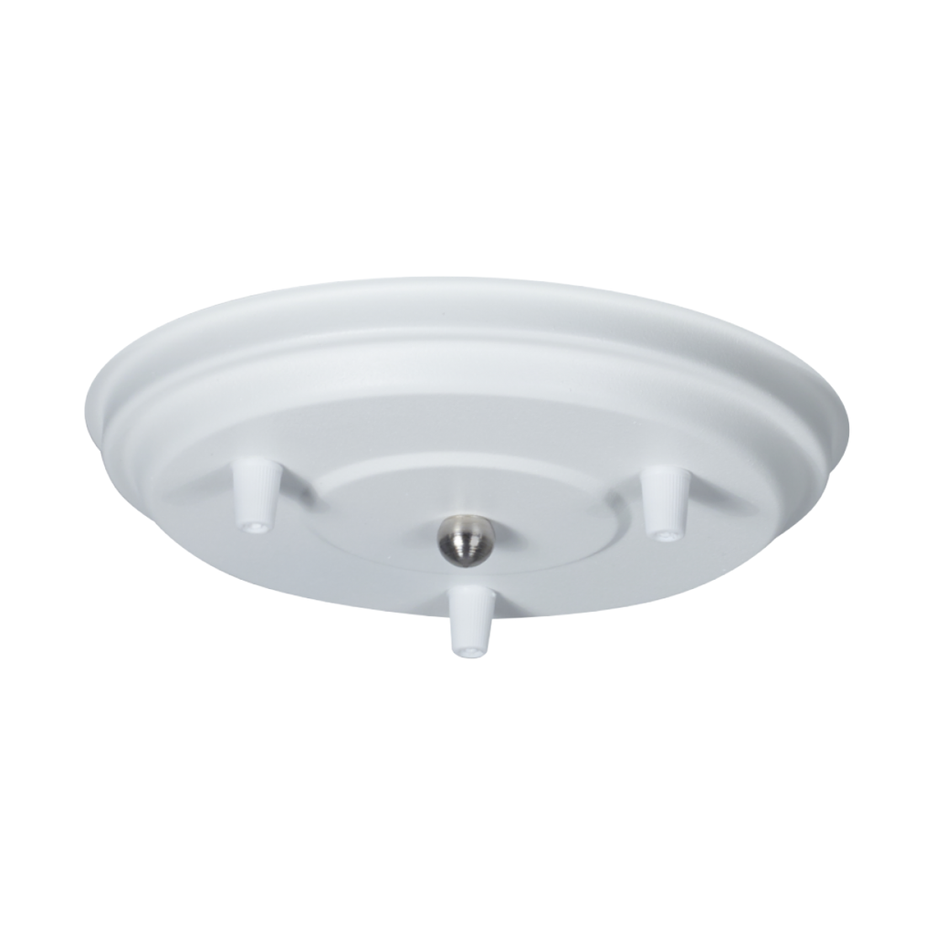 FLORON PLATO REDONDO PARA COLGANTE SIN CABLE 3 LUCES BLANCO - FERROLUX