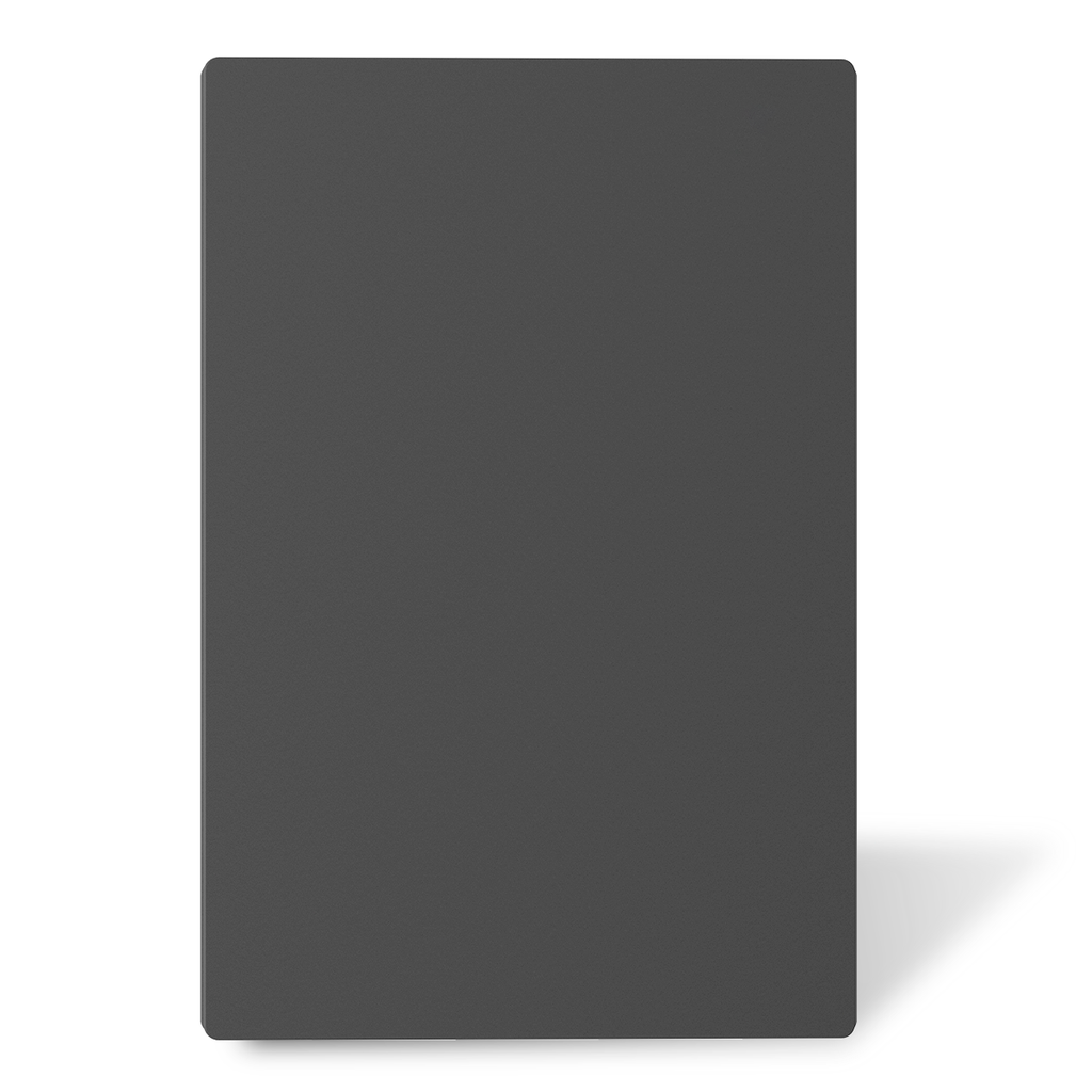 TAPA CIEGA PARA BASTIDOR RECTANGULAR MILAN NEGRO - MACROLED