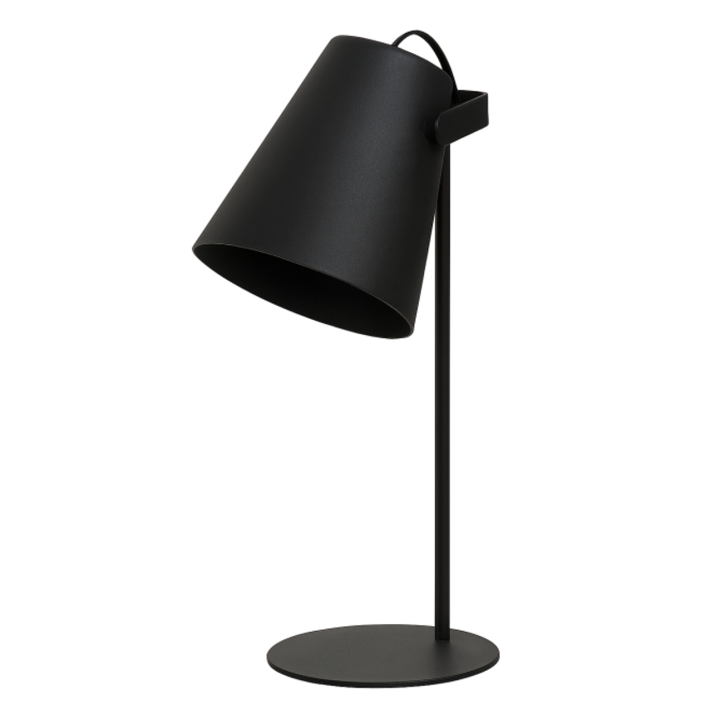 VELADOR BASE REDONDA CON MOVIMIENTO E27 NEGRO - FAROLUZ 