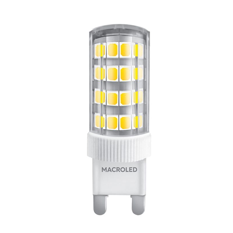 LAMPARA LED BIPIN LED G9 4,5W CALIDA 2700K  - MACROLED