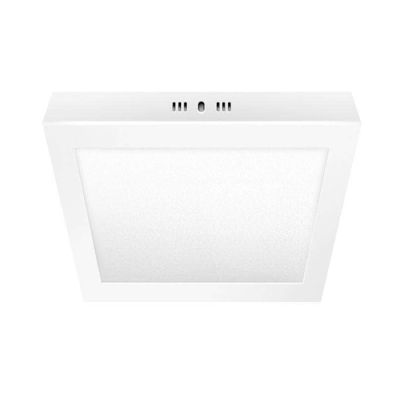 PANEL LED EXTERIOR 18W CUADRADO LUZ CALIDA  - MACROLED