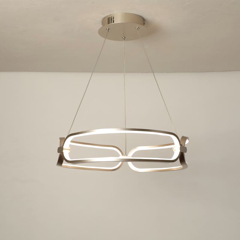 COLGANTE METAL LED INTEGRADO BUGGY 45X120 CM 51W COLOR BLANCO LUZ CALIDA (3000K)  - LEUK