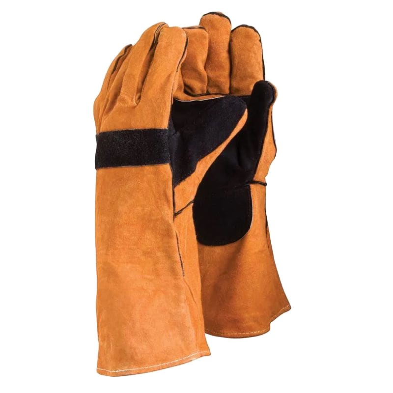 GUANTE SOLDADOR KEVLAR 35CM  - STEEL PRO