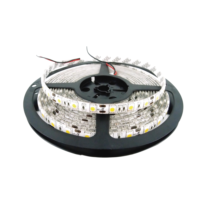TIRA LED 5050 5MTS 60 LEDS 14.14W LUZ CALIDA INTERIOR - PRACTILED