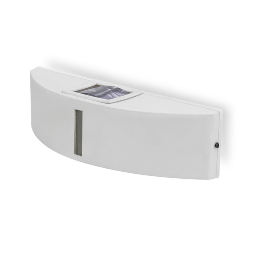 [4310/BL] TRIDIRECCIONAL 1/2 LUNA 1XE27 BLANCO  - FAROLUZ