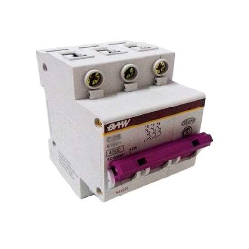[N43C20] LLAVE TERMOMAGNETICA 3X20 AMP.  - BAW