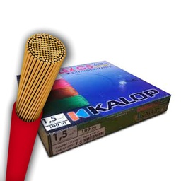 [KS20021] CABLE UNIPOLAR 1.50MM ROJO (100MTS)  - KALOP