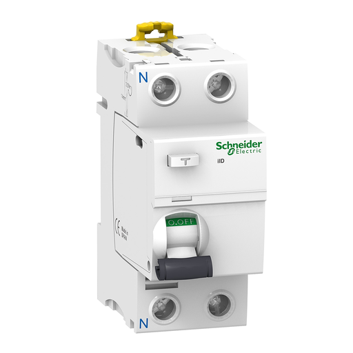 [A9R10225] DISYUNTOR DIFERENCIAL 2X25 (10MA) DIN ID (AC) - SCHNEIDER