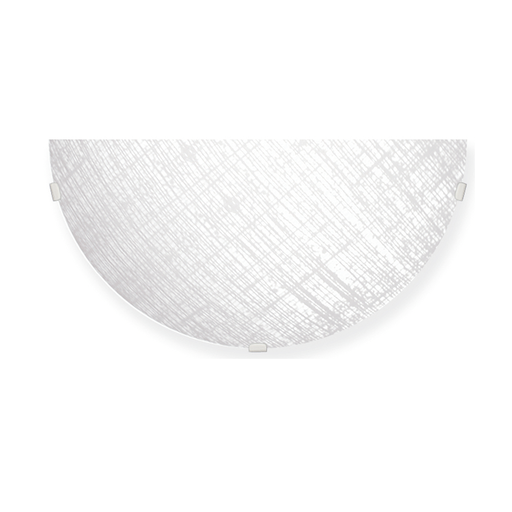 [AP-182] APLIQUE DIFUSOR MILANO 1 LUZ E27 26CM BLANCO - FERROLUX