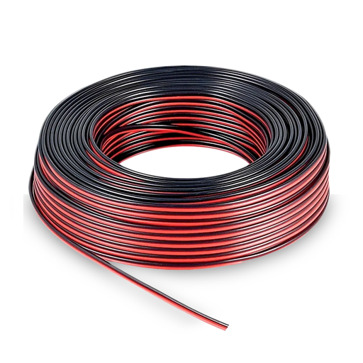 [FXV/PP2050] CABLE PARALELO BICOLOR 2X0.50MM (X100MTS) - FLEXIVOLT