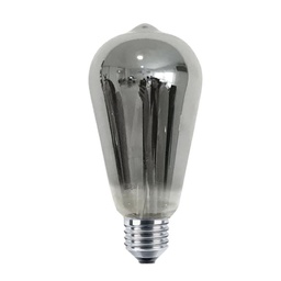 [LGP/LFA-64S] LAMP. FILAMENTO LED DIMERIZ. EDISON 4W CALIDA VIDRIO SILVER  - LGP TECHNOLOGY