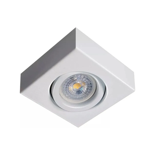 [SJ/6450-01] SPOT SEMI EMBUTIDO 1 LUZ CUADRADO P/DICRO MOVIL BLANCO - SAN JUSTO