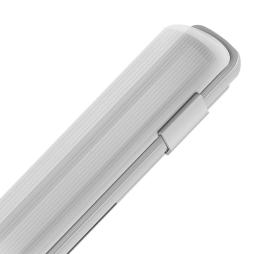 [LET-2-60] PLAFON ESTANCO TIPO MAREA DOBLE 2X9W 60CM IP65 S/TUBO - MACROLED