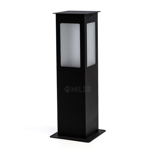 [ART1040] FAROLA MARCA SENDERO DE HIERRO NEGRO 40CM ALTO  - FERROLUX