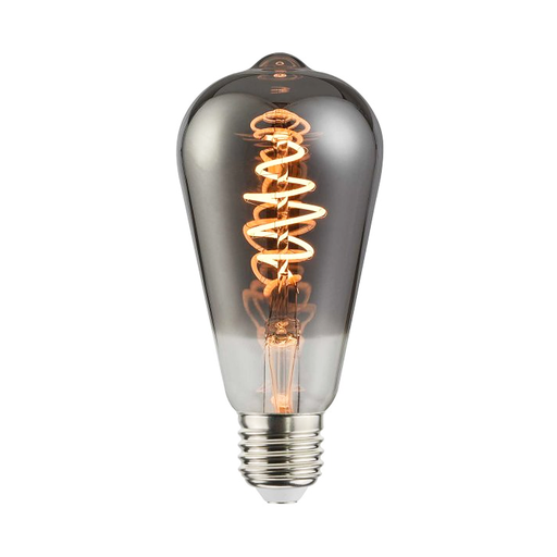 [LAM9501] LAMPARA ANTIQUE LED FILAMENTO EDISON ST64 4W SMOKED CALIDA - ALIC