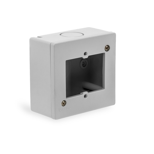 [KL42503] CAJA SIGMA PARA BASTIDOR MIGNON 5X5CM SOBREPONER IP40 GRIS - KALOP