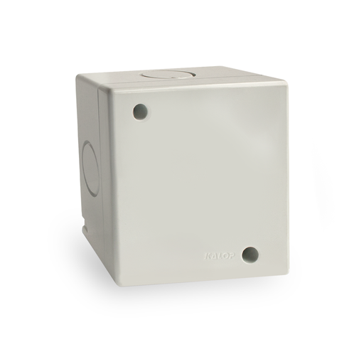 [KL42103] CAJA SIGMA 2 MODULOS CIEGA SOBREPONER IP40 GRIS - KALOP