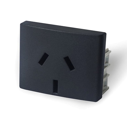 [KS40267] MODULO TOMA 1.5 MODULO 10A NEGRO - KALOP