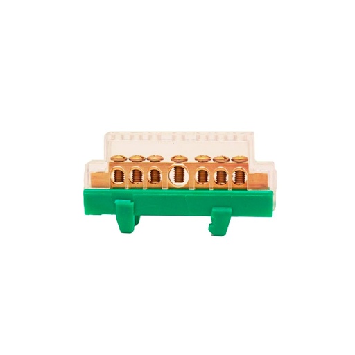 [ELN/17125ADV] DISTRIBUIDOR UNIPOLAR 125A VERDE (7 BORNES) - ELENT